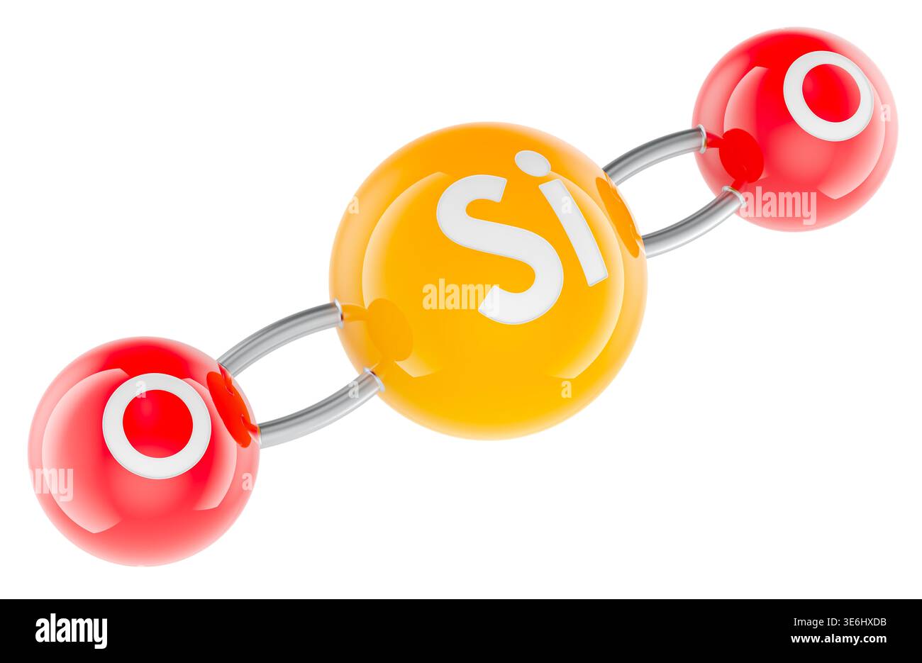 Silicon dioxide molecule hi-res stock photography and images - Alamy