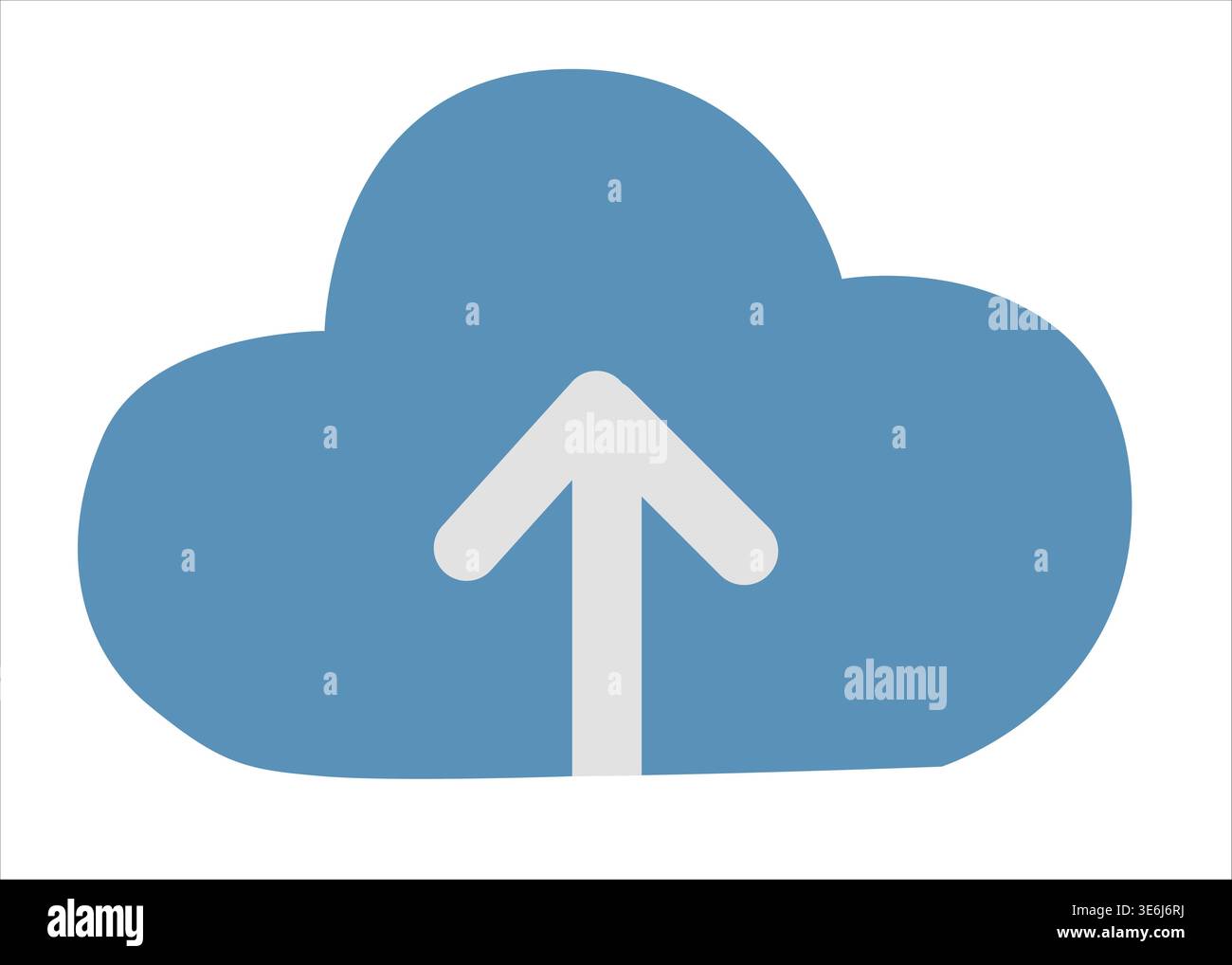 Cloud Storage and Remote Work Tools for AI Collaboration Stock Vector
