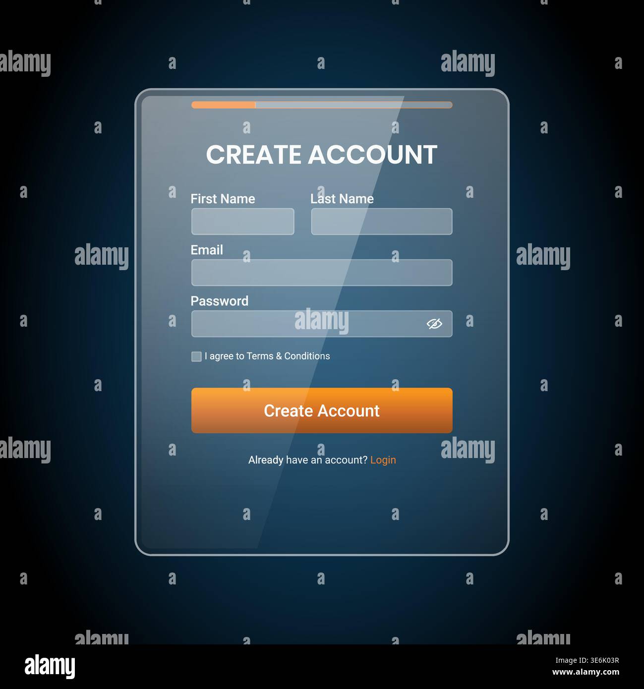 First email interface Stock Vector Images - Alamy