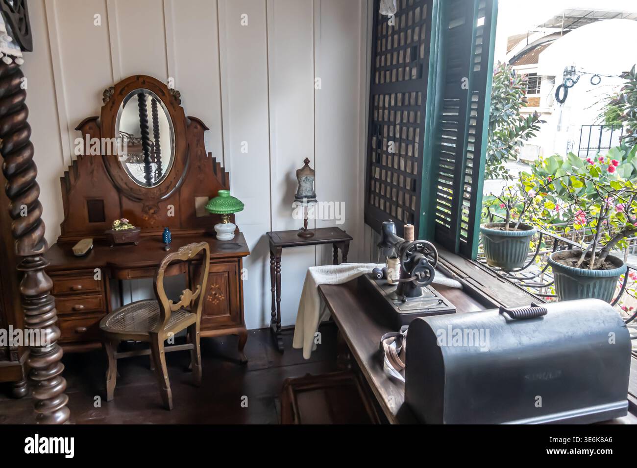 room inside a Philippine ancestral house, showcasing 19th-century ...