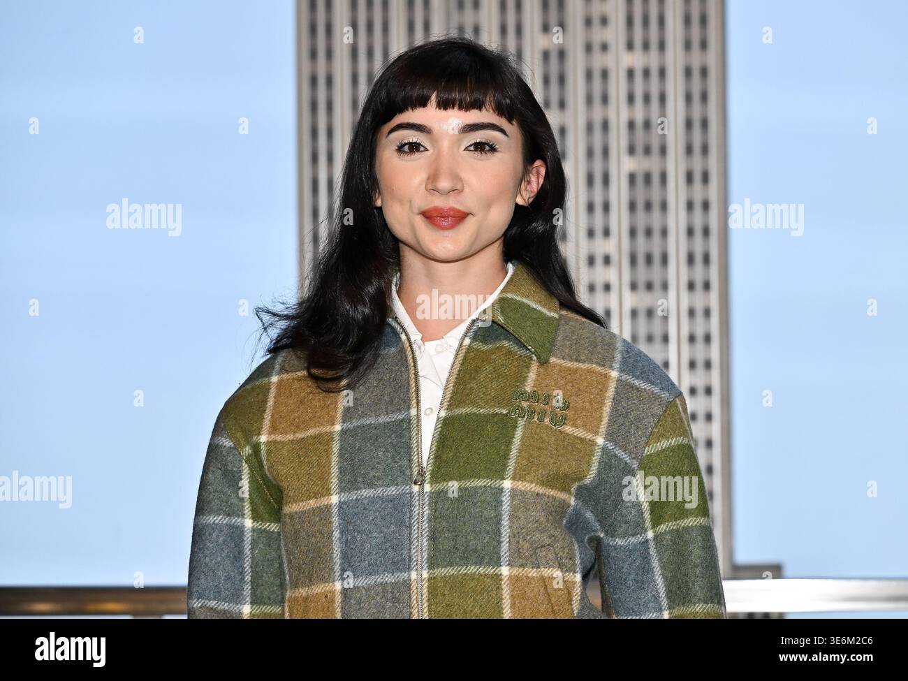 Rowan Blanchard from the cast of Hulu's 