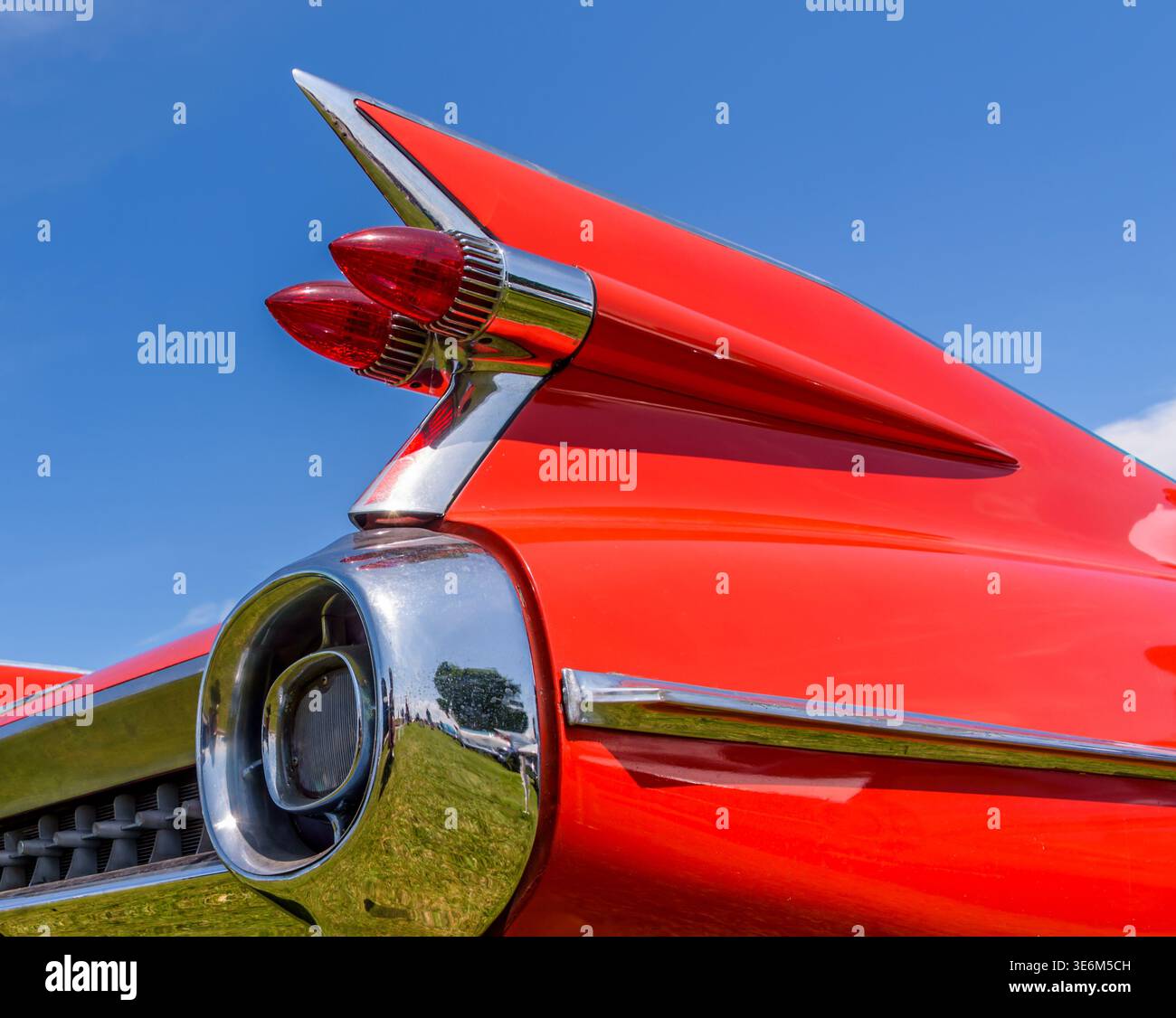Retro Rear View End Rear end of a classic car hi-res stock photography and images - Alamy