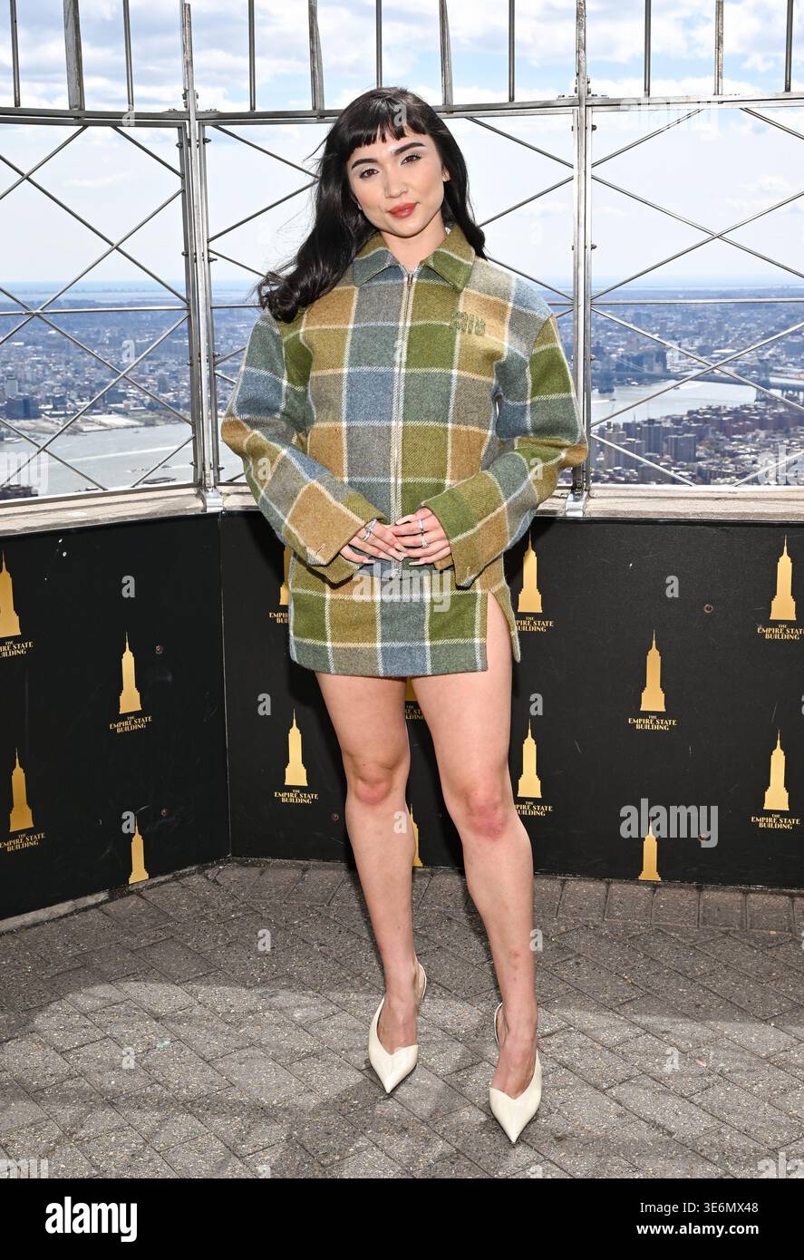 Rowan Blanchard from the cast of Hulu's 