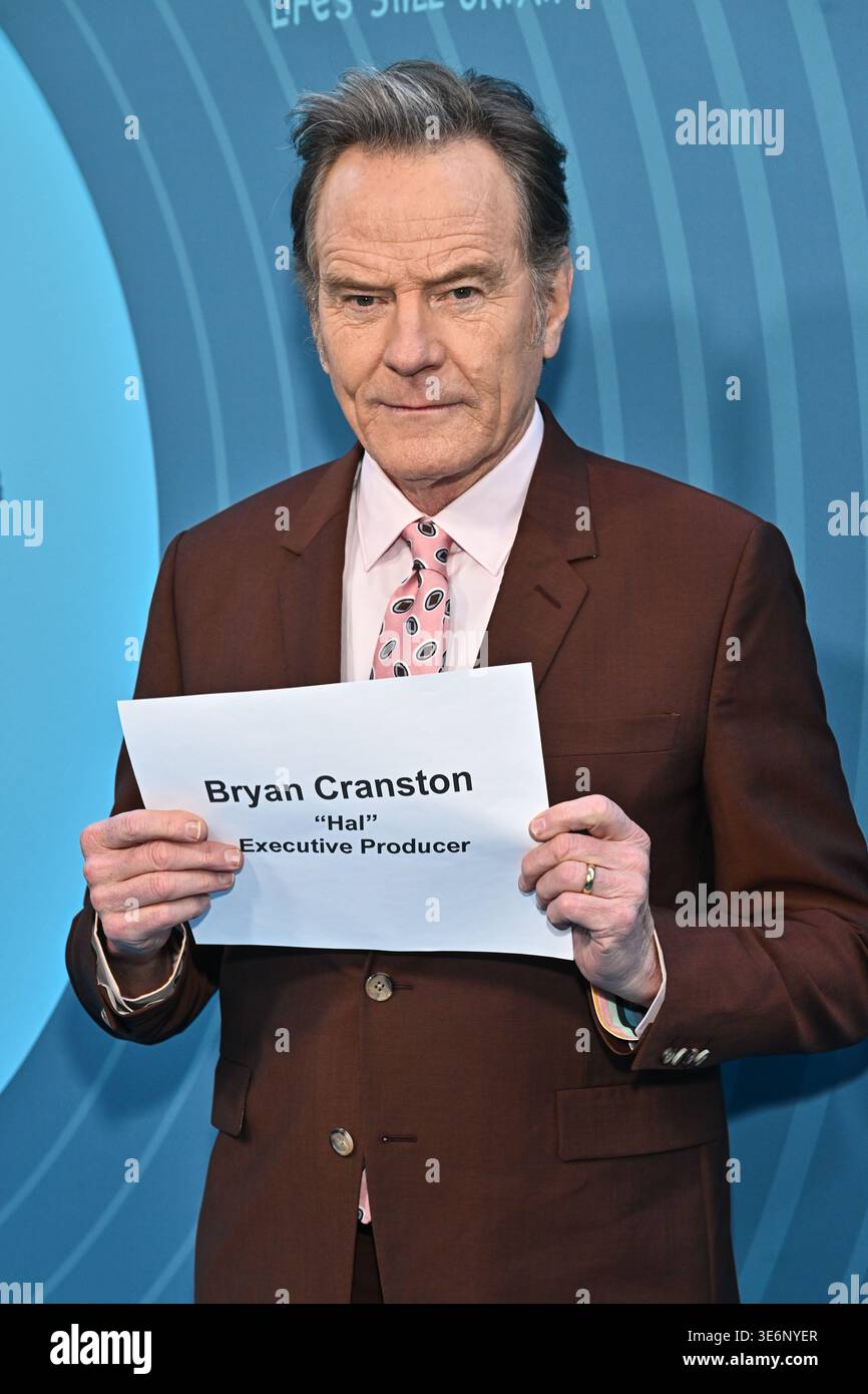 Bryan Cranston Attends The Premiere Of Hulu S Malcolm In The Middle Bryan Cranston Attends The Premiere Of Hulus Malcolm In The Middle Lifes Still Unfair At The Dga New York Theater On Tuesday April 7 2026 In New York Photo By Evan Agostiniinvisionap 3E6NYER