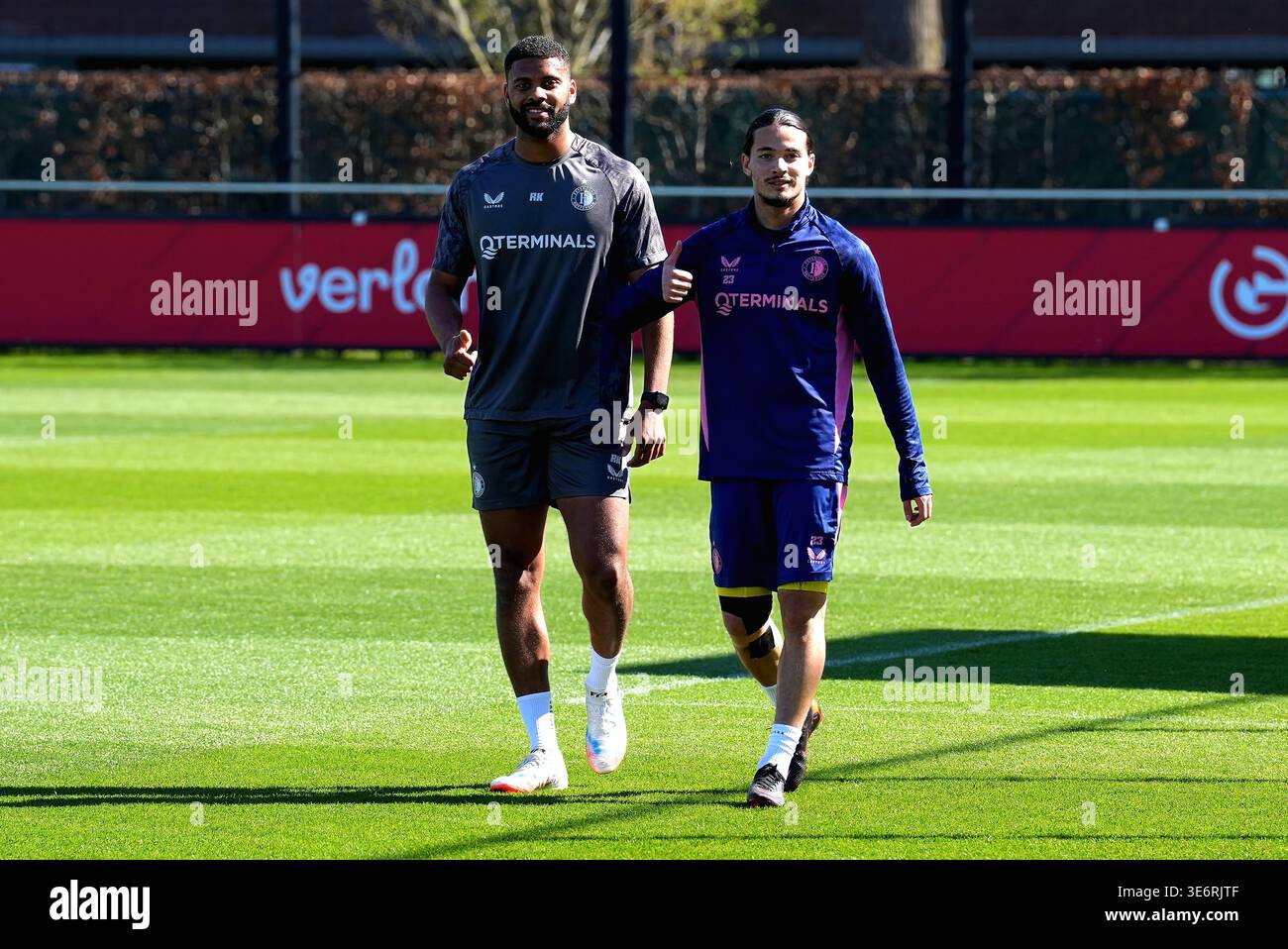 Rotterdam - Performance coach Rodney Klooster of Feyenoord Rotterdam ...