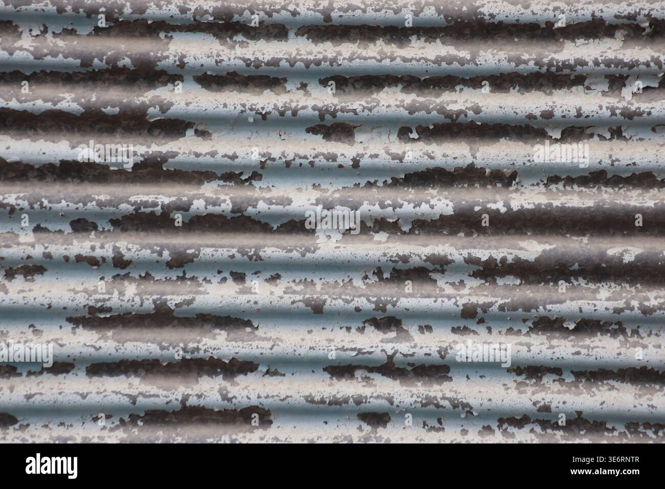 texture of weathered roller shutter Stock Photo