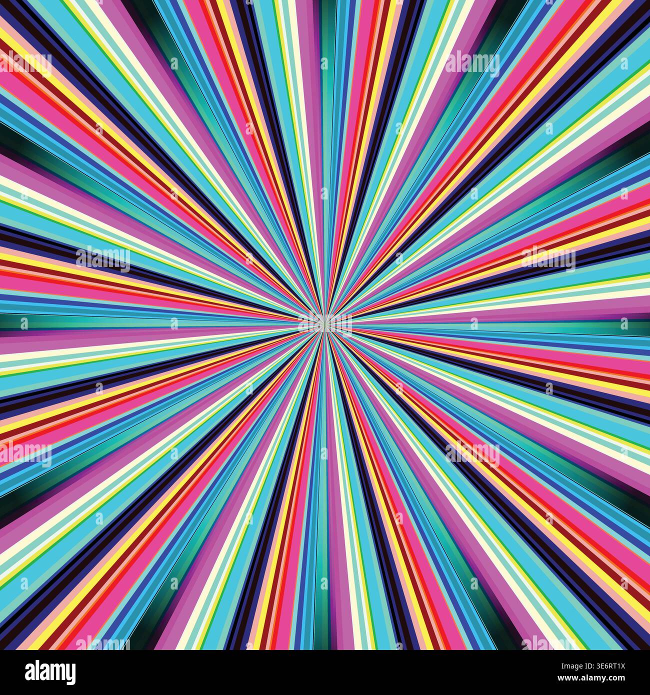 Dynamic abstract spiral fractal illustration. Vector technology lines graphic element. Stock Vector