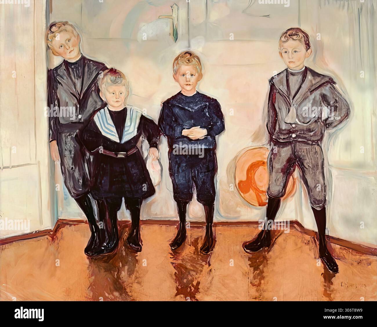 Edvard munch portrait family hi-res stock photography and images - Alamy