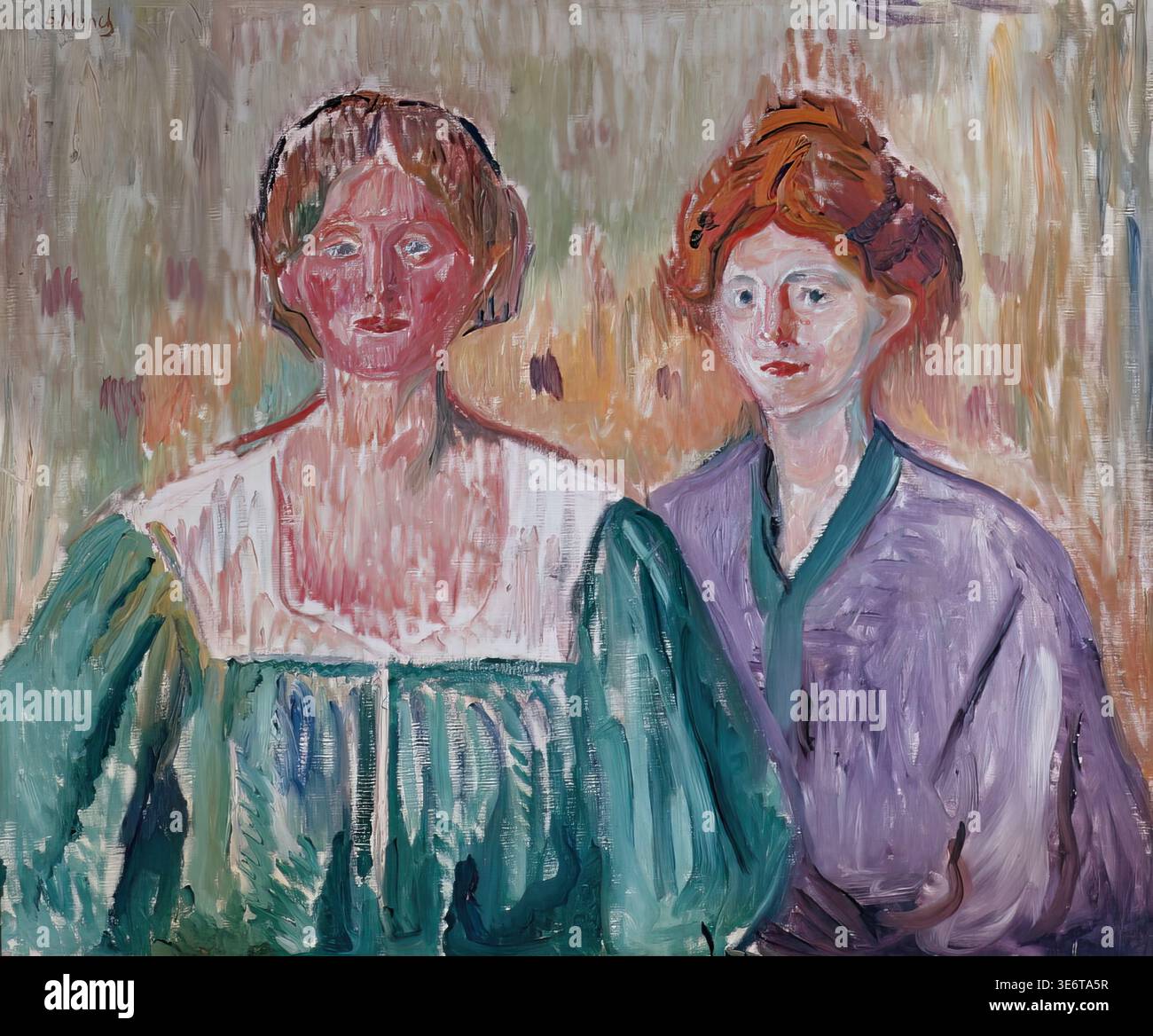 Edvard munch portrait family hi-res stock photography and images - Alamy