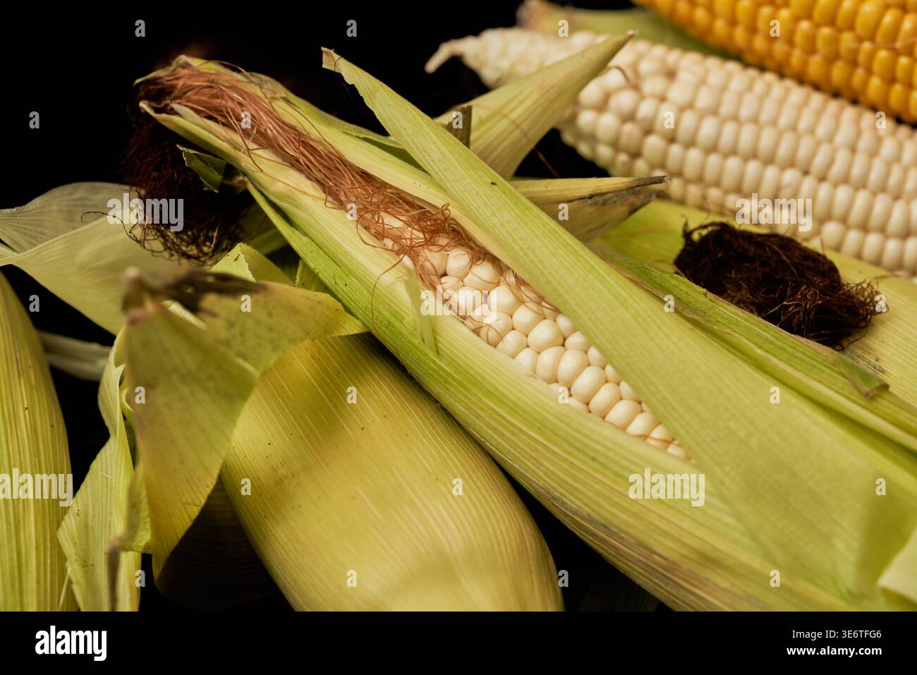 Korean waxy corn, chal-oksusu, has a unique chewy, glutinous texture ...