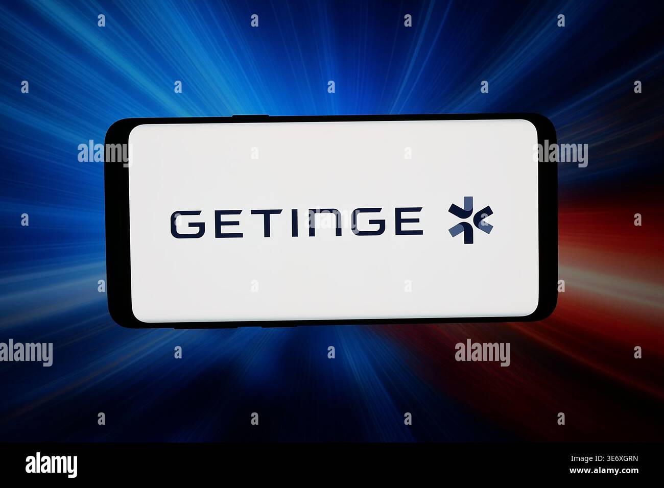 Getinge Ab Stuttgart, Germany - 03-31-2026: In this photo illustration, the logo ...