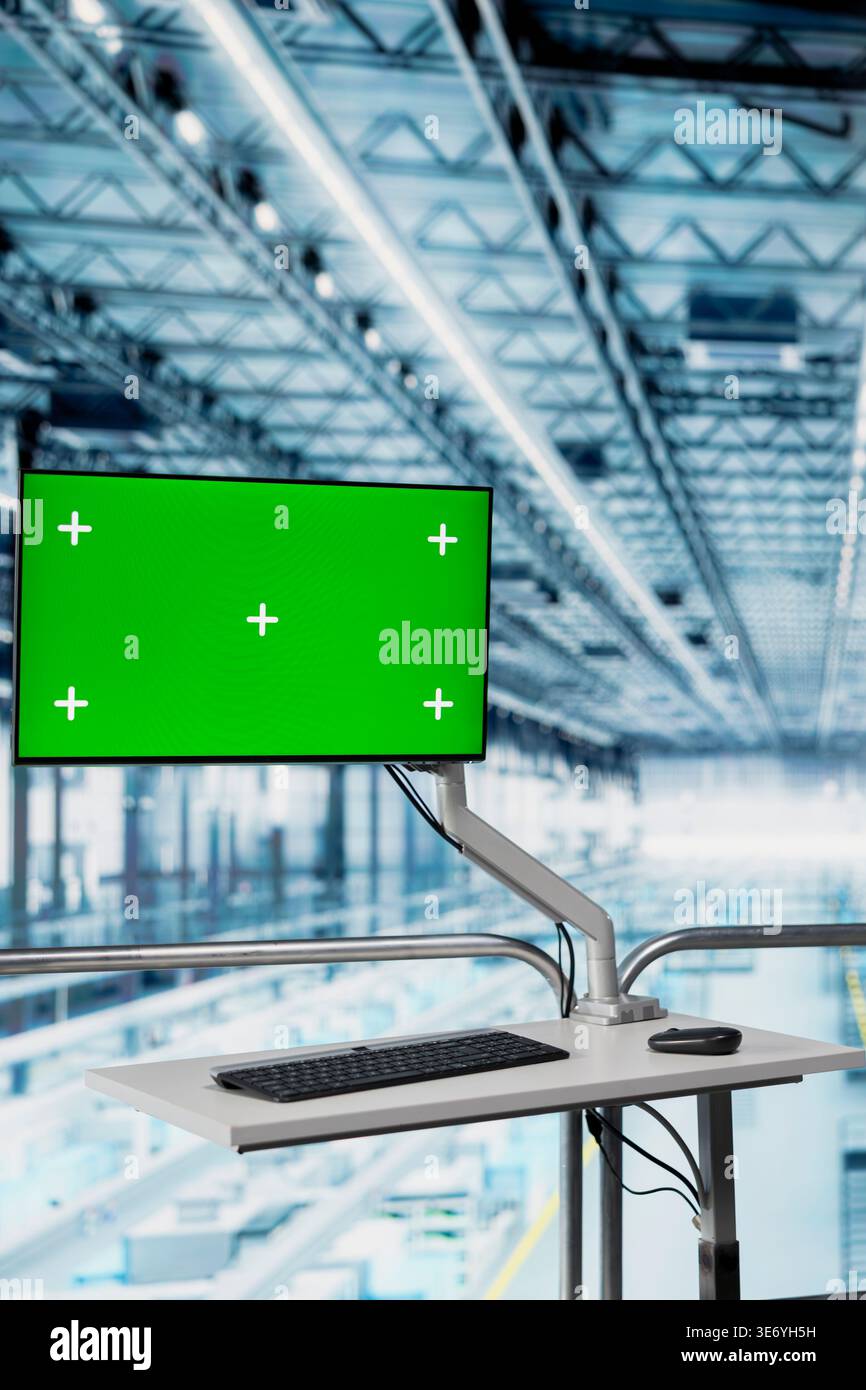 Green screen monitor, microchip smart factory optimizations and supply ...