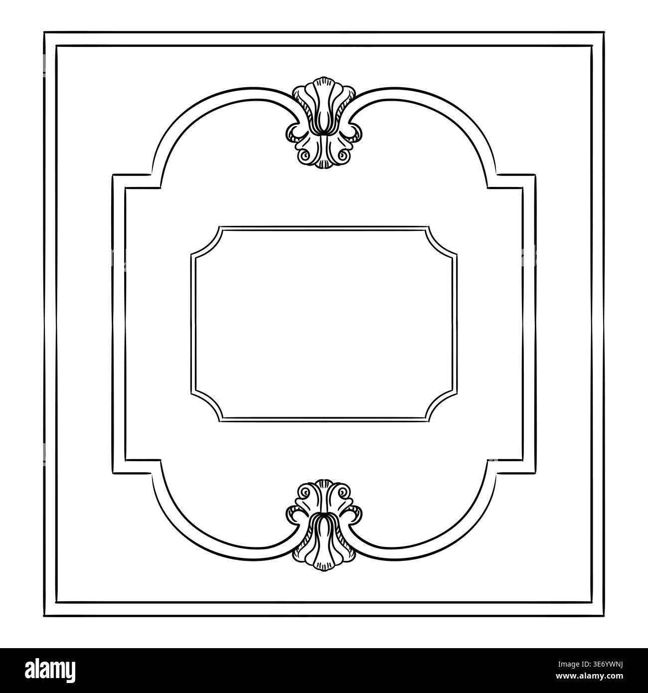Rococo corner hi-res stock photography and images - Alamy