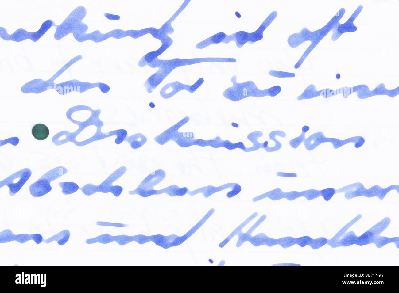 Handwritten Closing Sale Sign - Blue Ink on White Paper Unnatural Handwriting Behaviors - Bird - 2025 - WIREs  main image 4