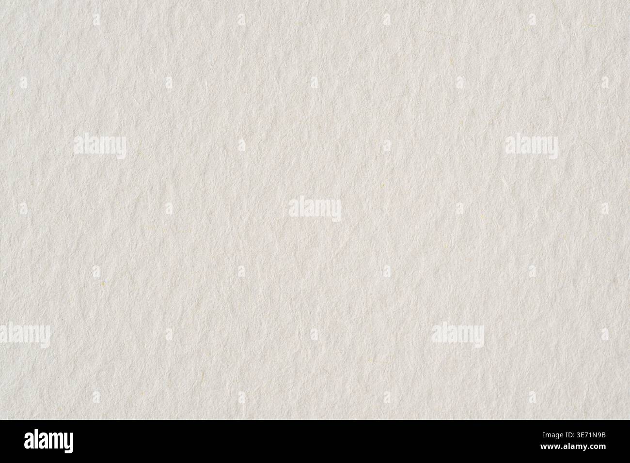Clean white textured paper background with soft subtle grain Stock Photo