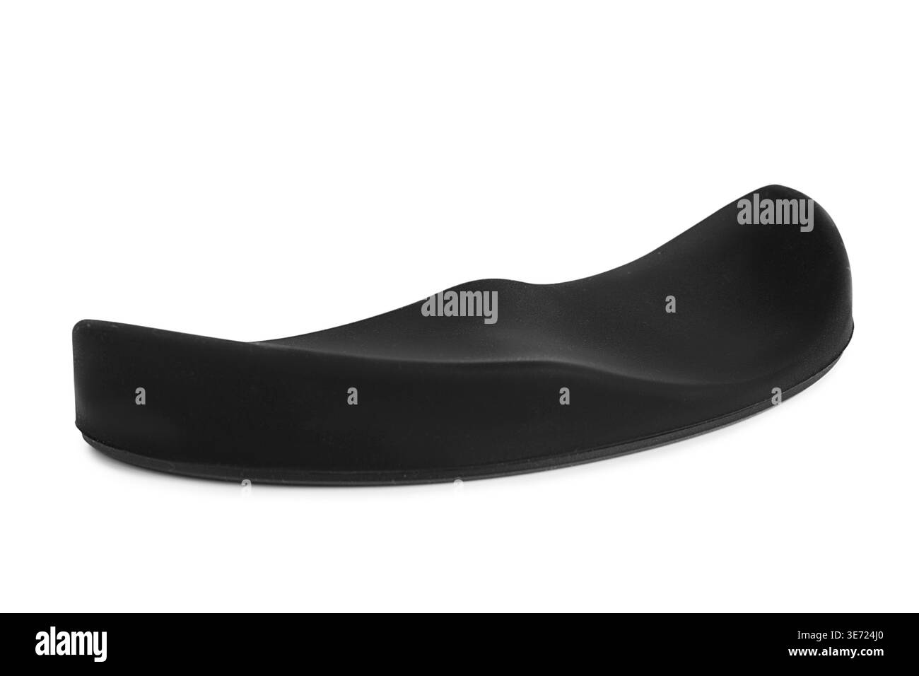Rubber wrist support rest pad isolated on white background Stock Photo
