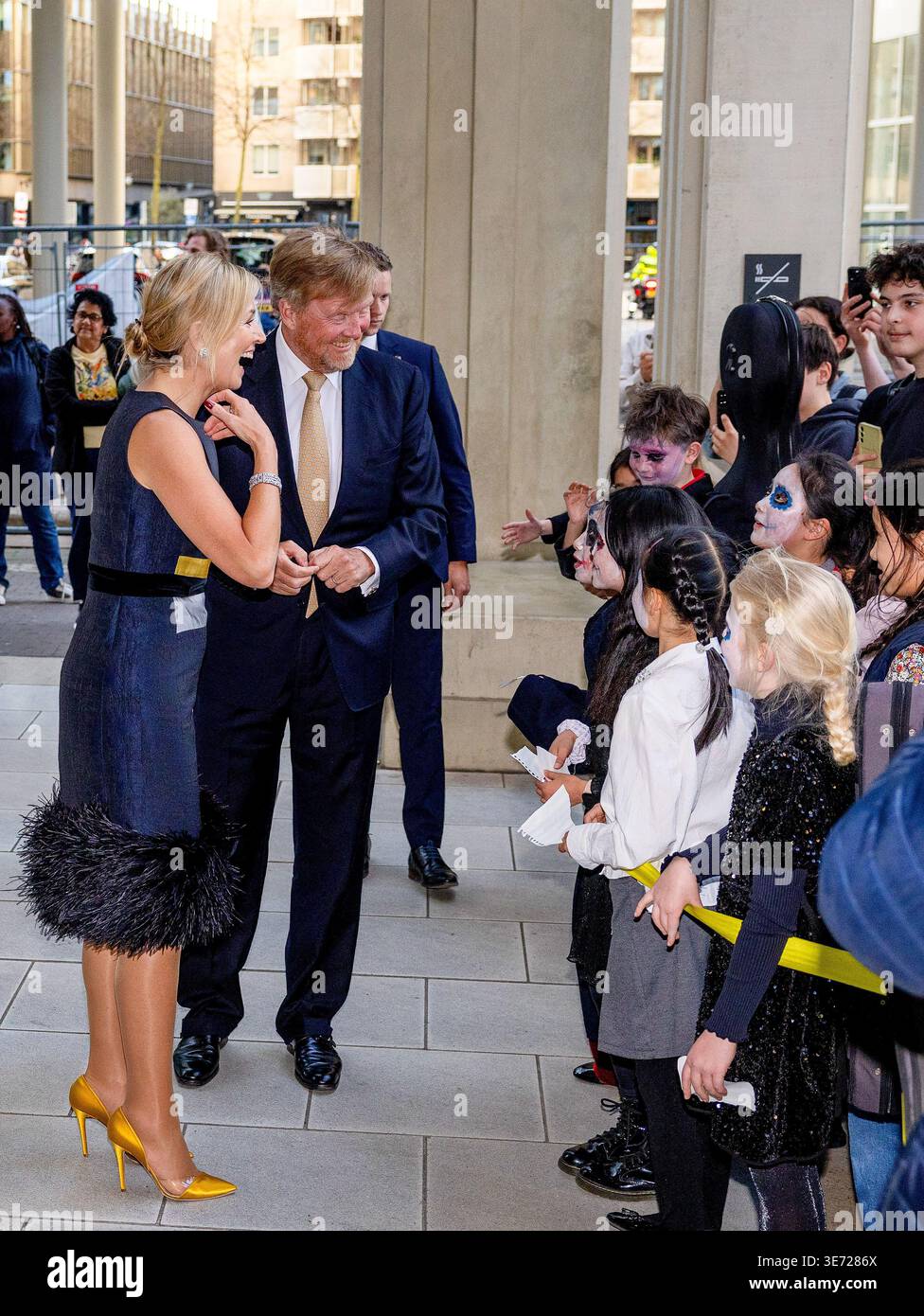 Queen Maxima and King Willem-Alexander attended the anniversary ...