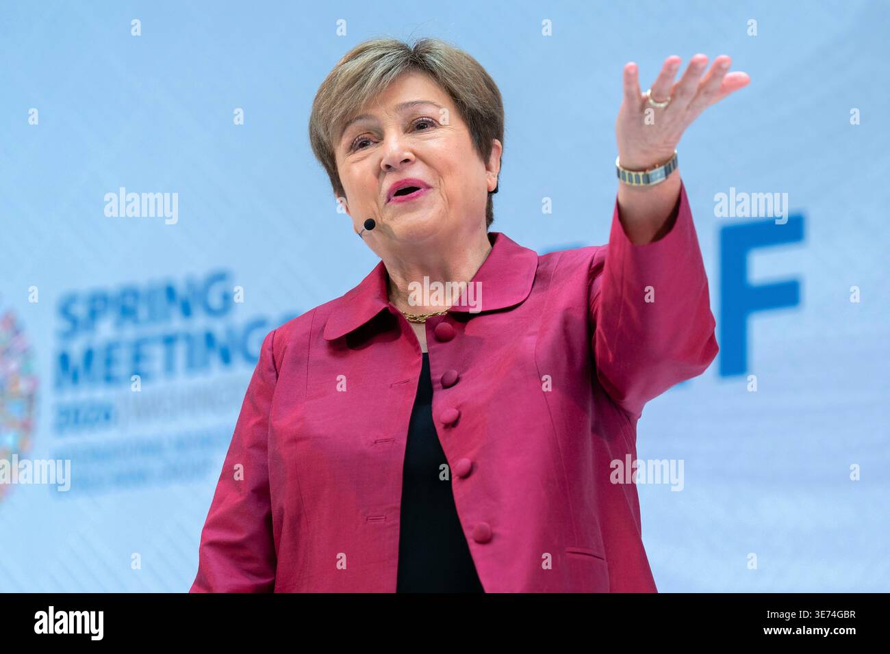 International Monetary Fund (IMF) Managing Director Kristalina ...