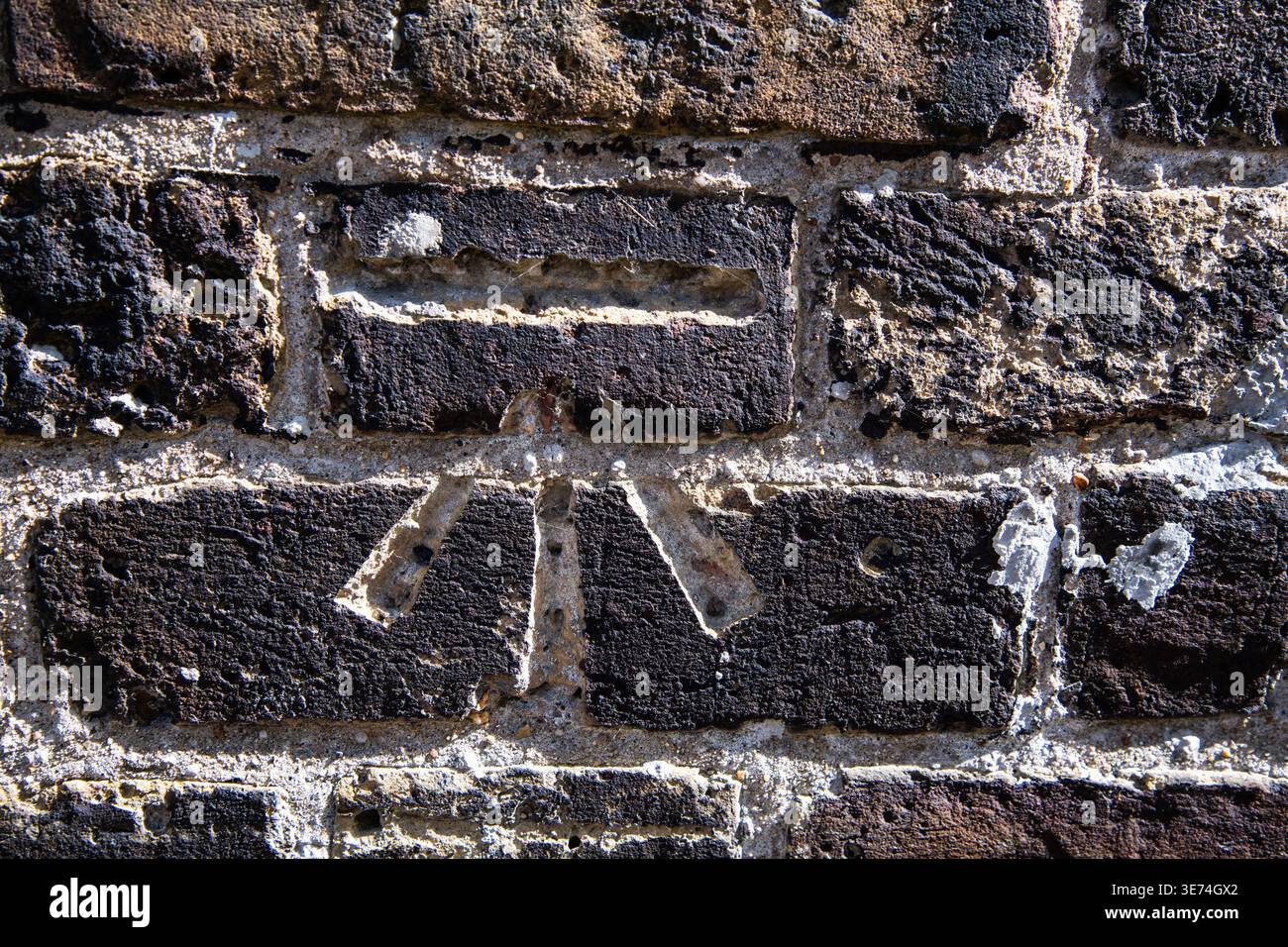 Carved Benchmark Geodetic survey reference mark hi-res stock photography and images - Alamy