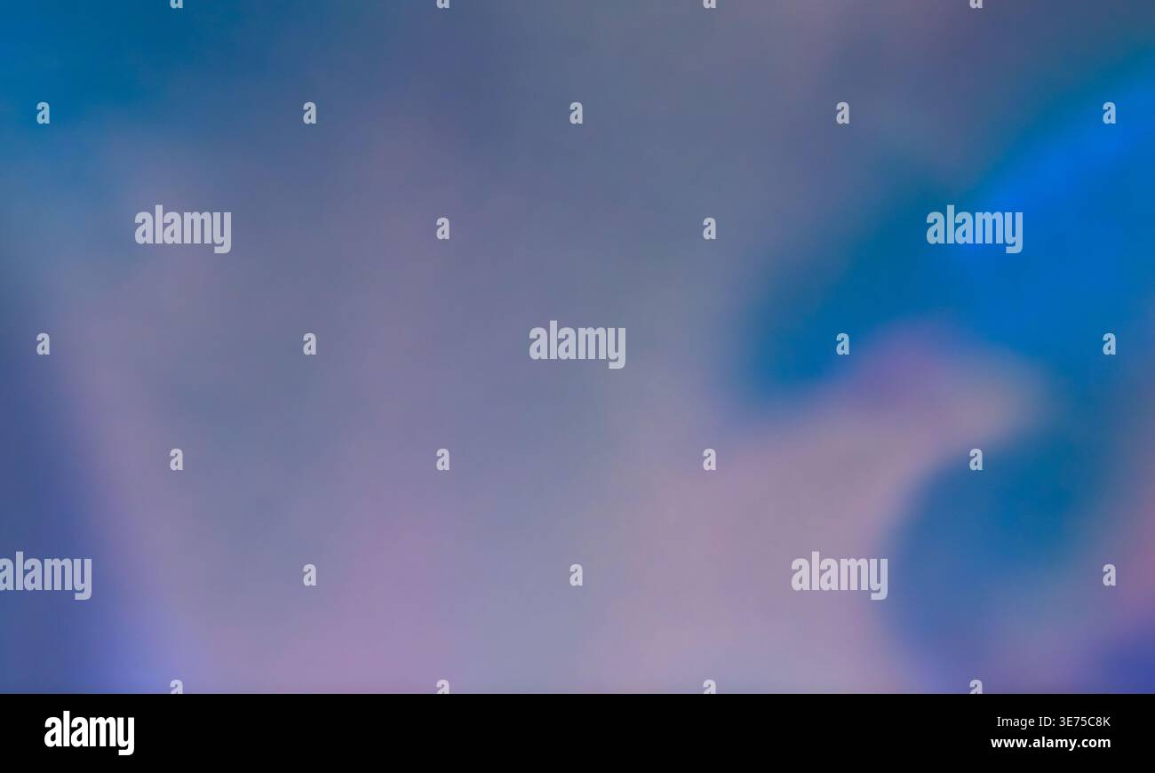 Abstract blurred bokeh background with soft light refractions and colorful gradient Stock Photo