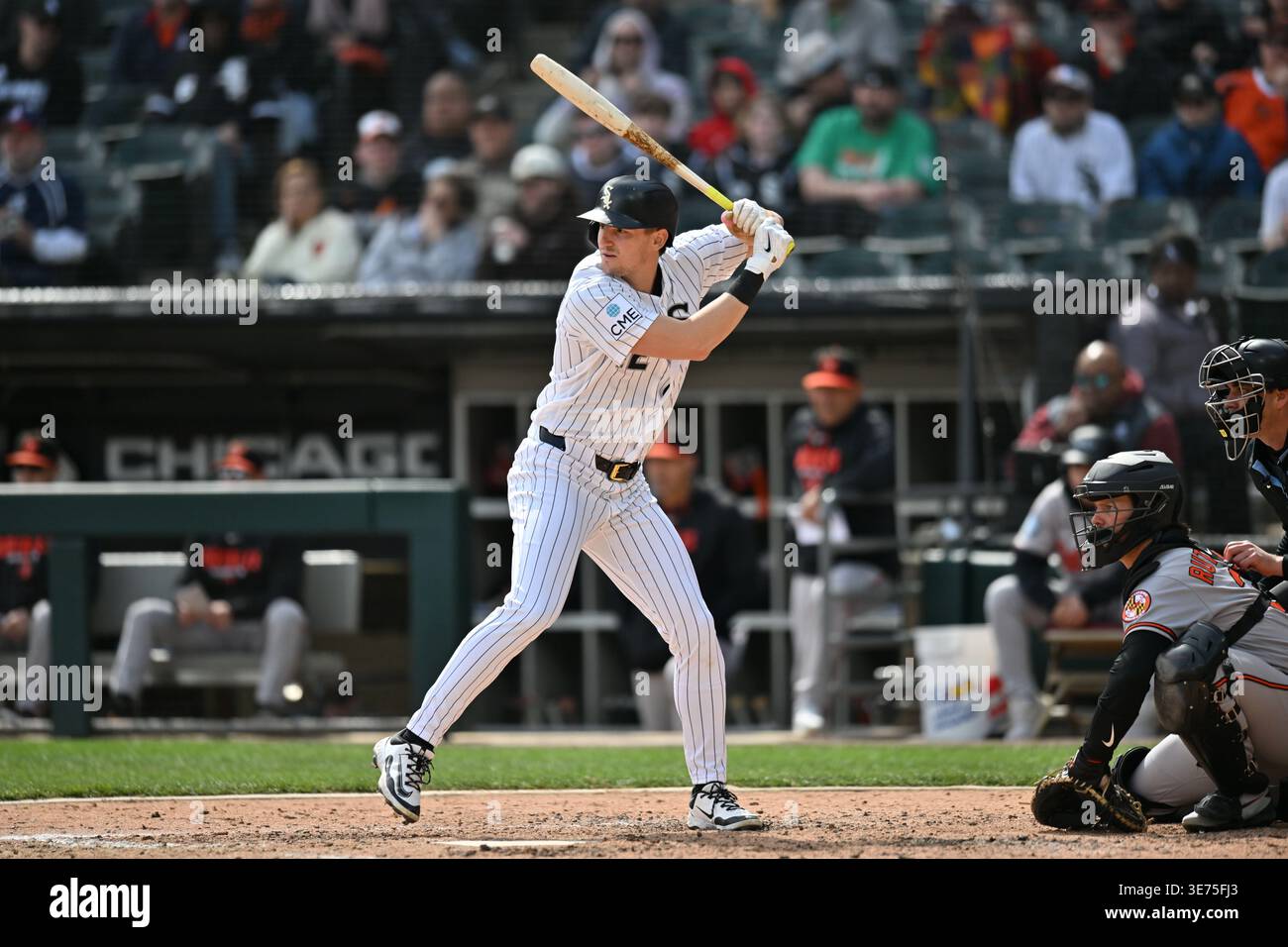 CHICAGO, IL - APRIL 08: Chicago White Sox infielder Colson Montgomery ...