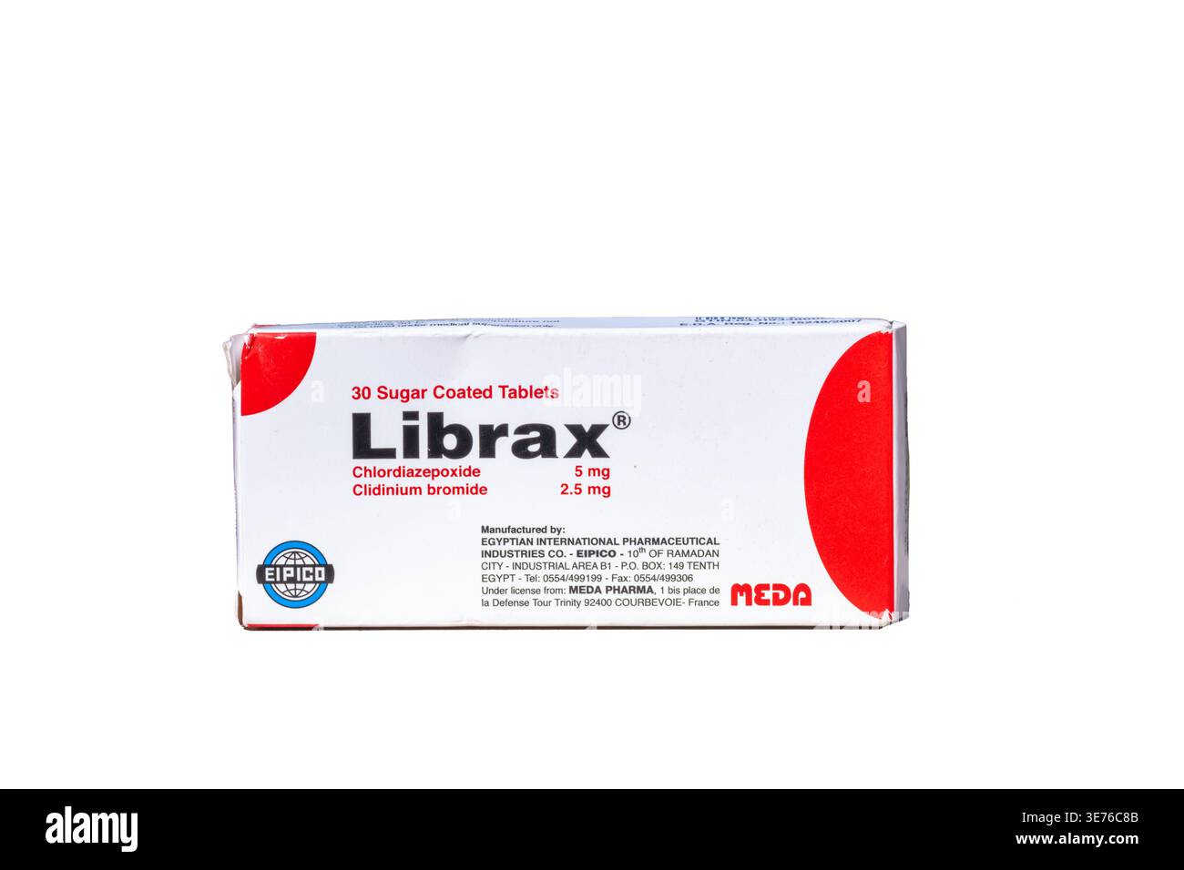 Librax chlordiazepoxide 5mg and clidinium bromide 2.5mg, 30 sugar ...