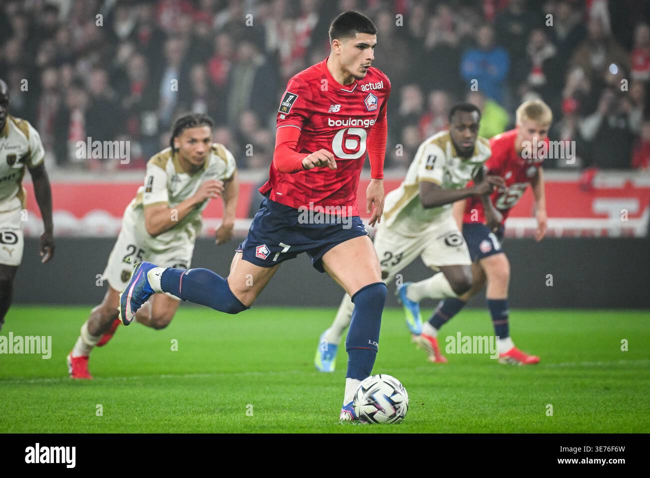Matias FERNANDEZ PARDO Of Lille During The French Championship Ligue 1 matias-fernandez-pardo-of-lille-during-the-french-championship-ligue-1