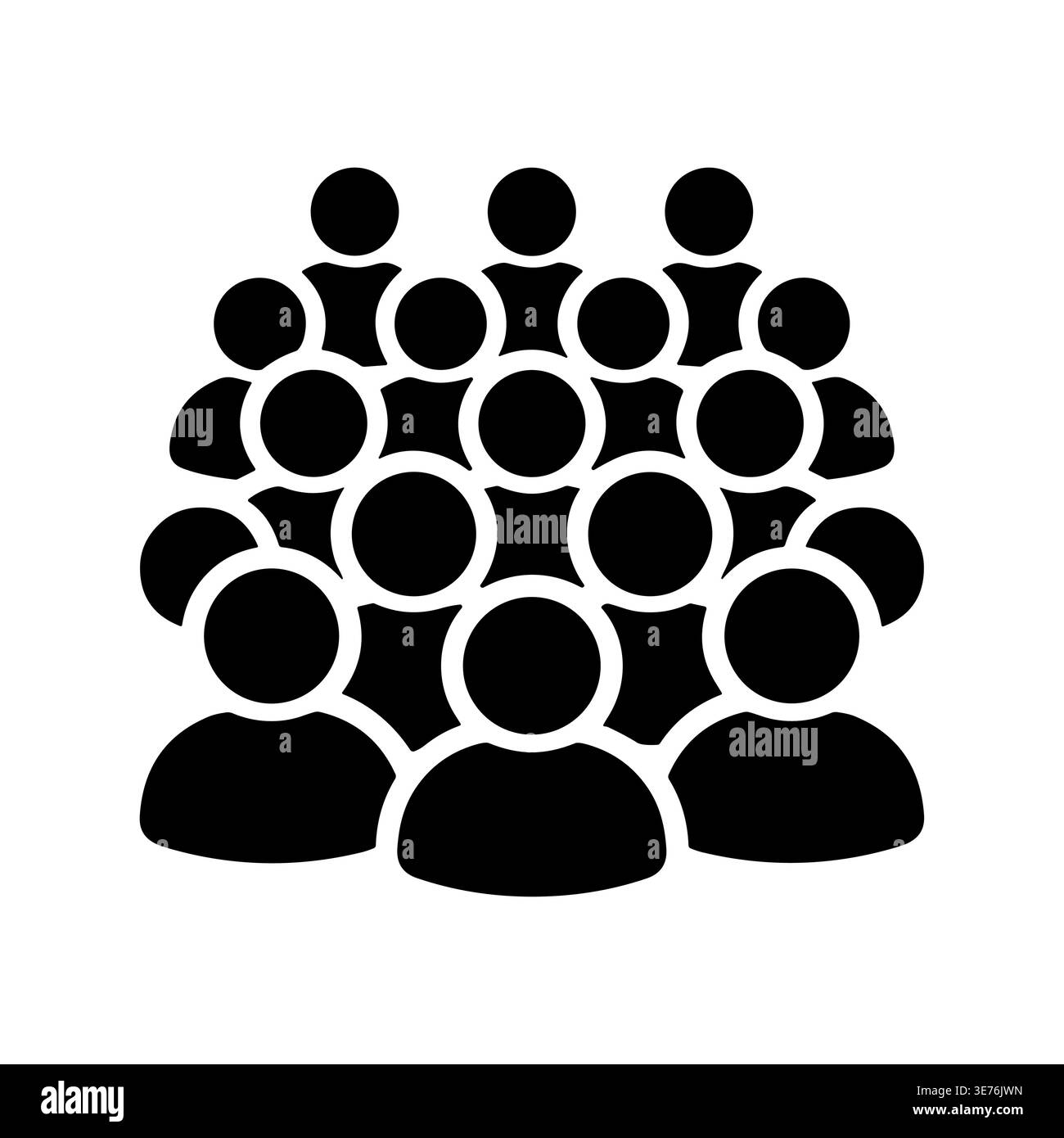 Headcount icon vector vectors hi-res stock photography and images - Alamy