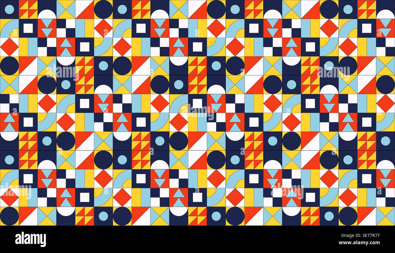 Bauhaus design textile hi-res stock photography and images - Alamy