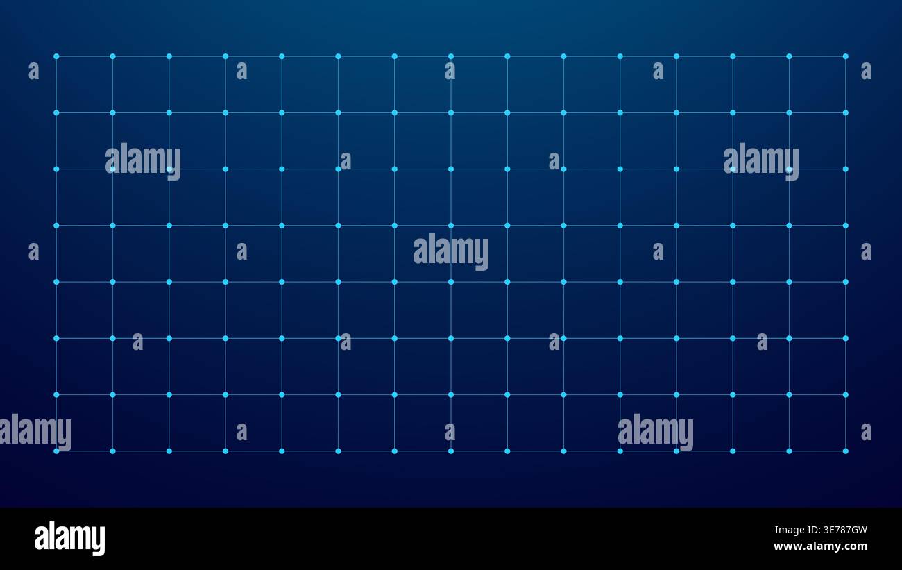 Line Square Data Interface Hud Elements. Stock Vector
