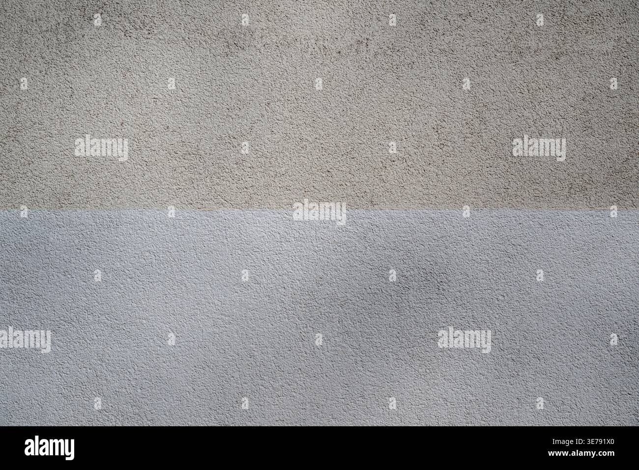 White and not-so-white painted textured wall Stock Photo
