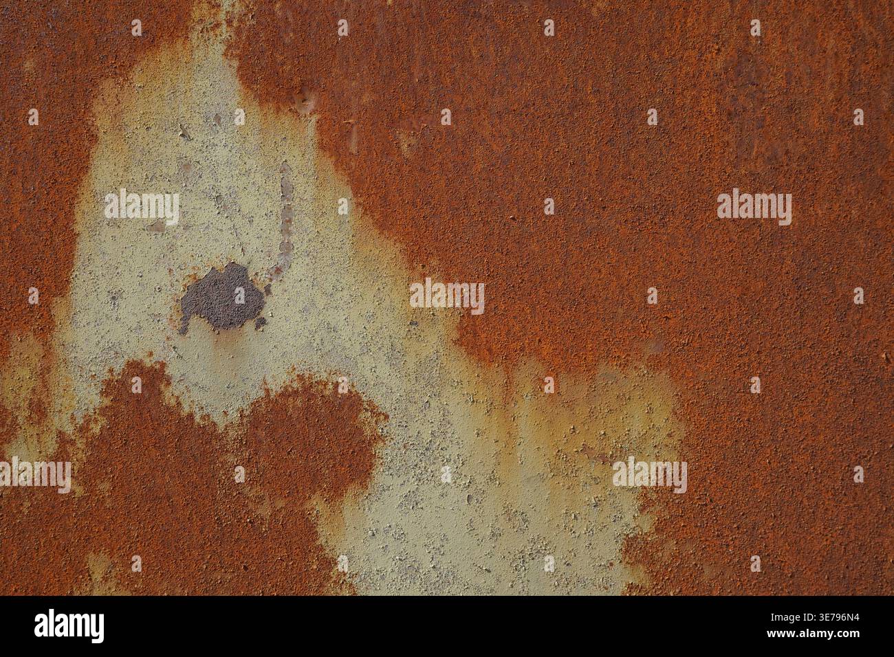 rusty metal textured background. old metal material surface with brown rust Stock Photo