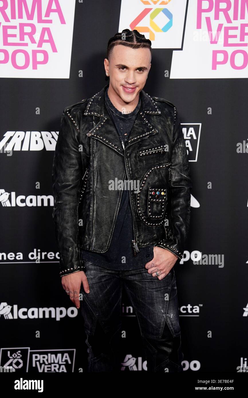 Samurai Singer The singer Samurai Jay during the photocall of the Los40 Primavera Pop ...