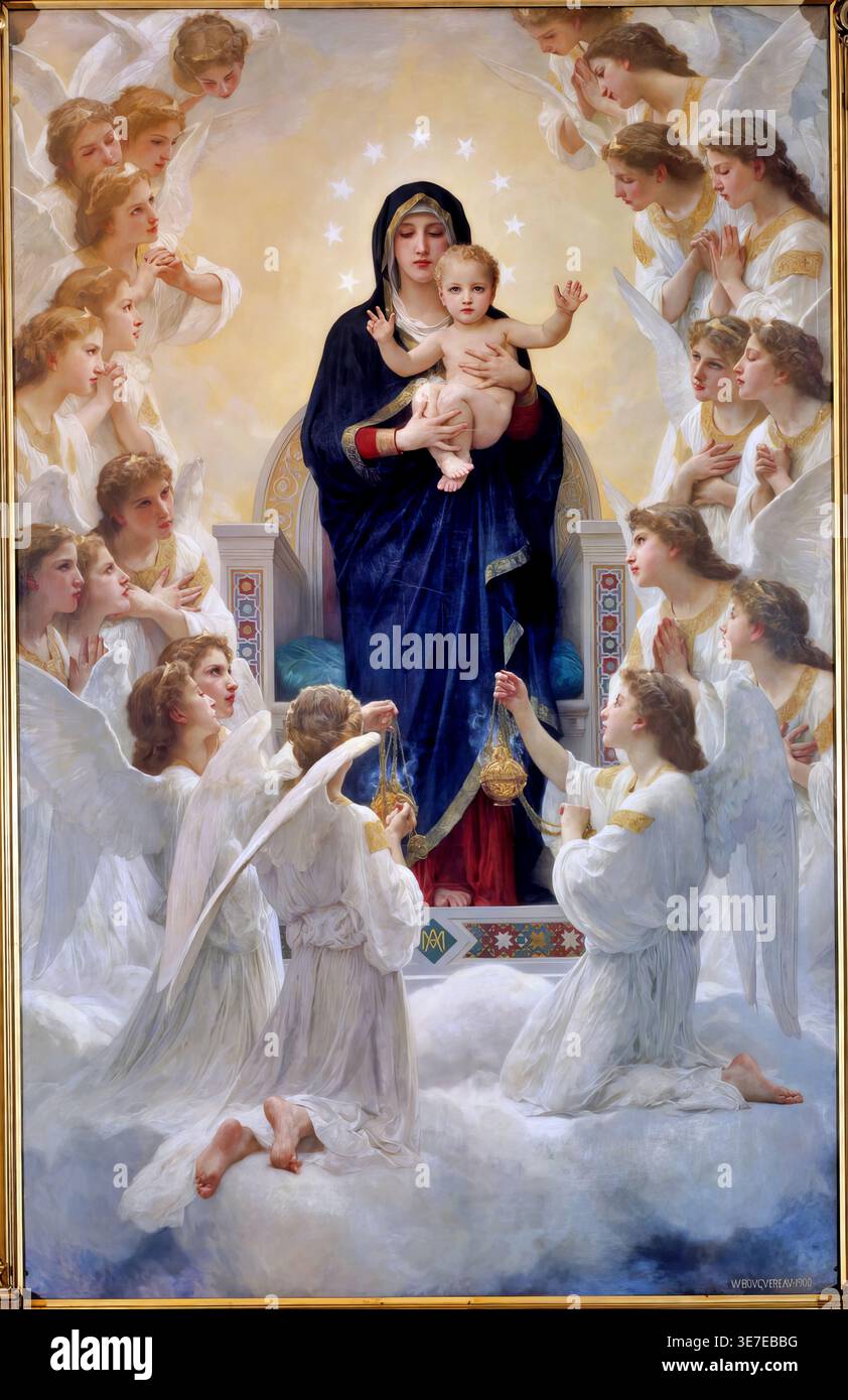 virgin-with-angels-religious-
