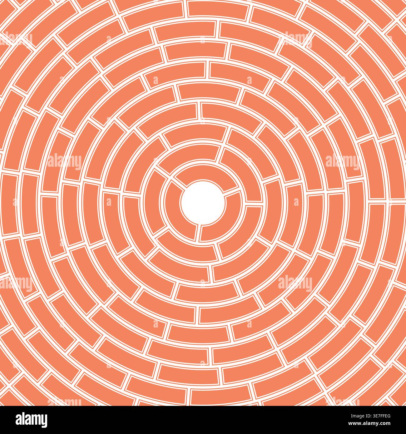 Segments centered. Abstract pattern. Solid cells in frame. Heavy weight. Medium padding. Stylish vector illustration. Stock Vector