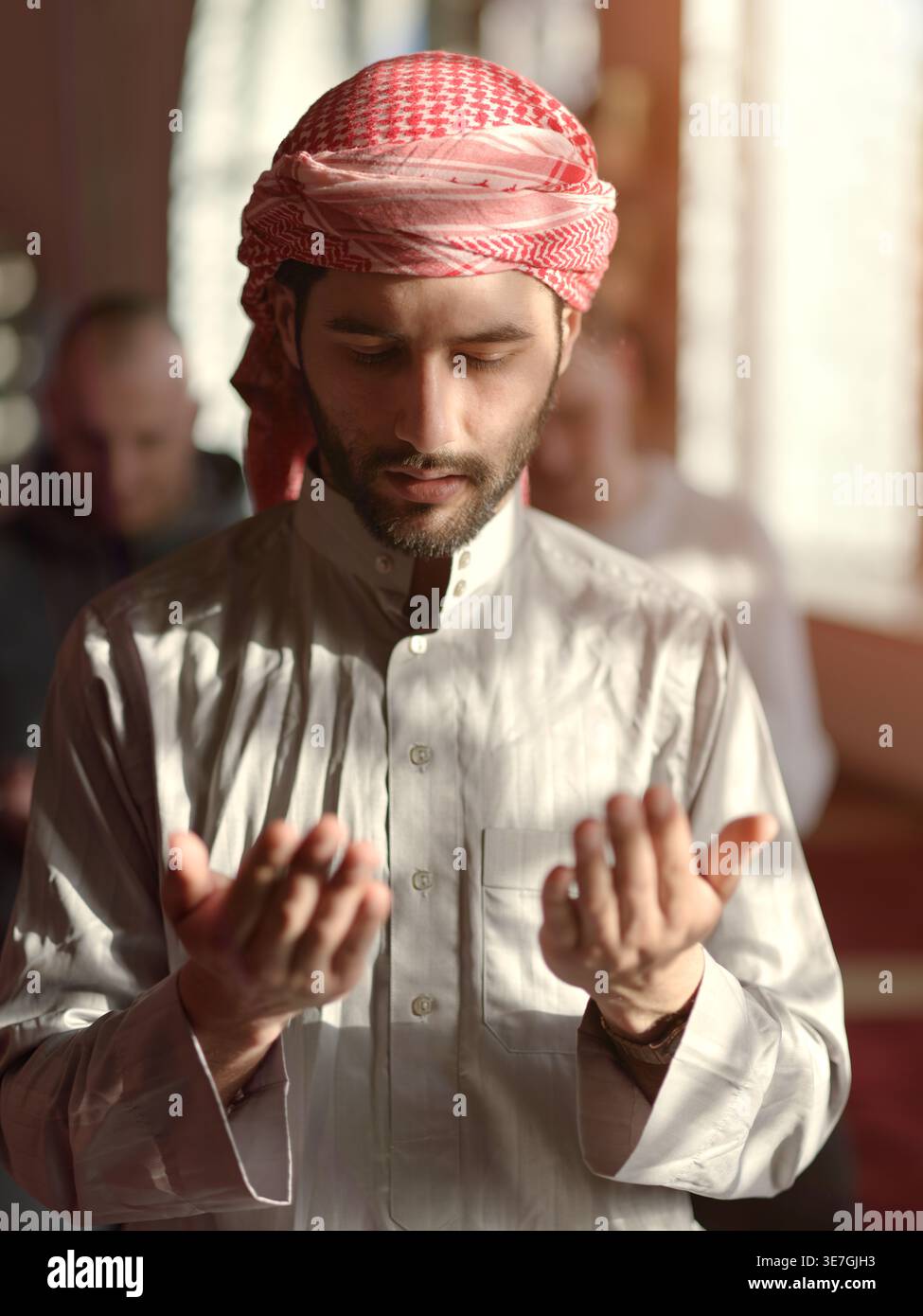 Namaz in mosque hi-res stock photography and images - Alamy