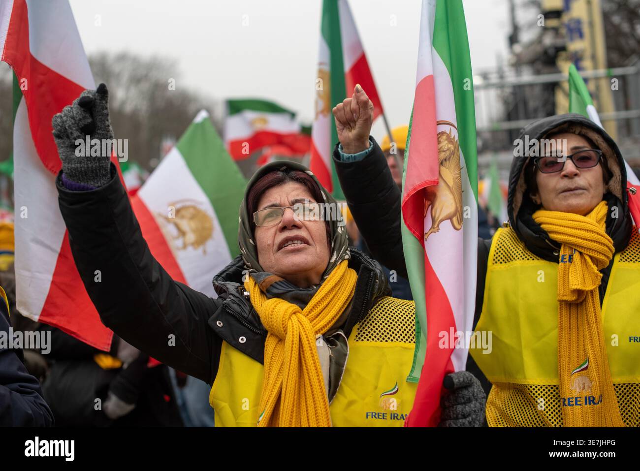Mek Rajavi Supporters of Maryam Rajavi, leader of the People's Mujahedin of Iran ...