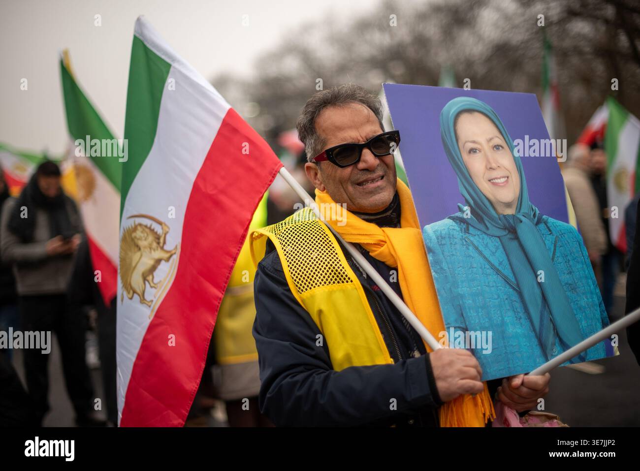 Mek Rajavi Supporters of Maryam Rajavi, leader of the People's Mujahedin of Iran ...