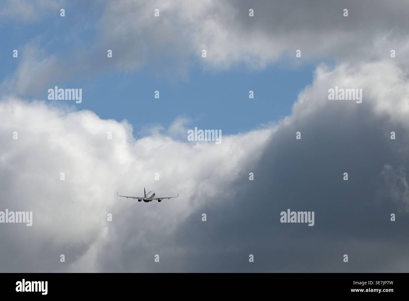 A Jetstar plane is seen after taking off at Melbourne Domestic and ...
