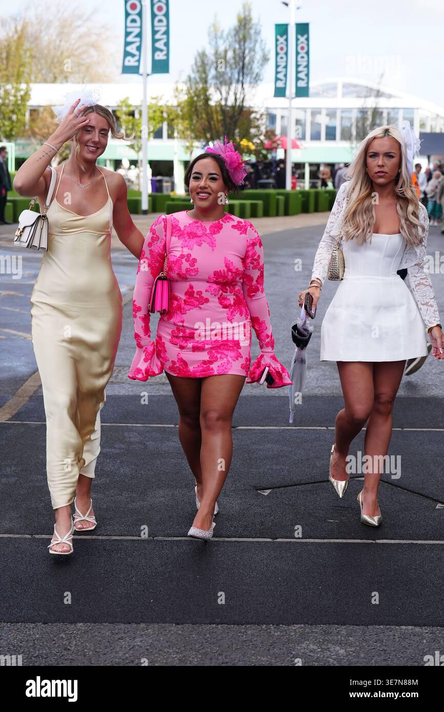 Randox Races Racegoers on Grand National Day of the Randox Grand National Festival ...