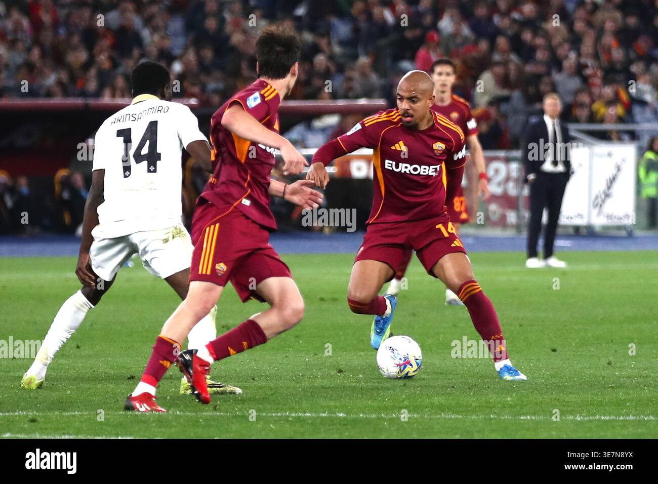Roma, Italy. 10th Apr, 2026. 10.04.2026 Roma vs Pisa (Serie A) Sport; Calcio; 32° Giornata Nella ...