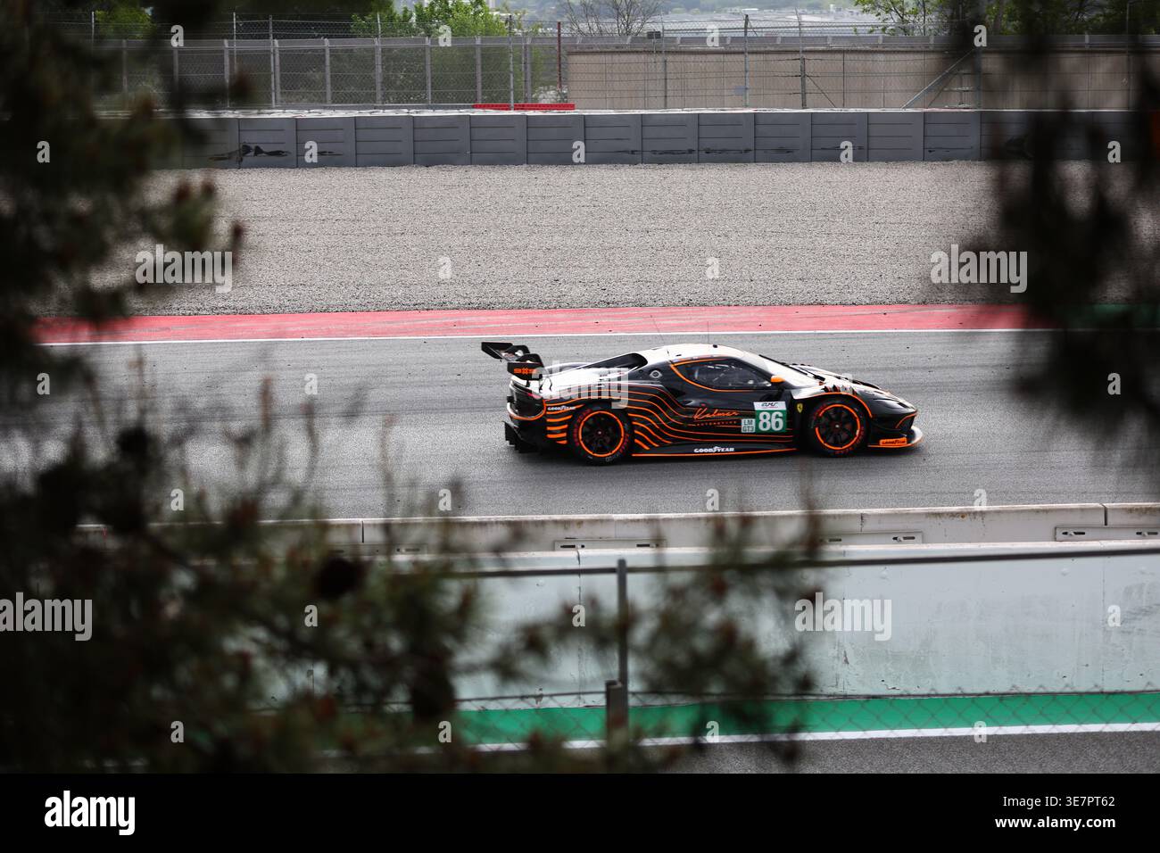 Barcelona, Spain. 11th Apr 2026. #86 Ferrari 296 LMGT3 Evo of Michael ...