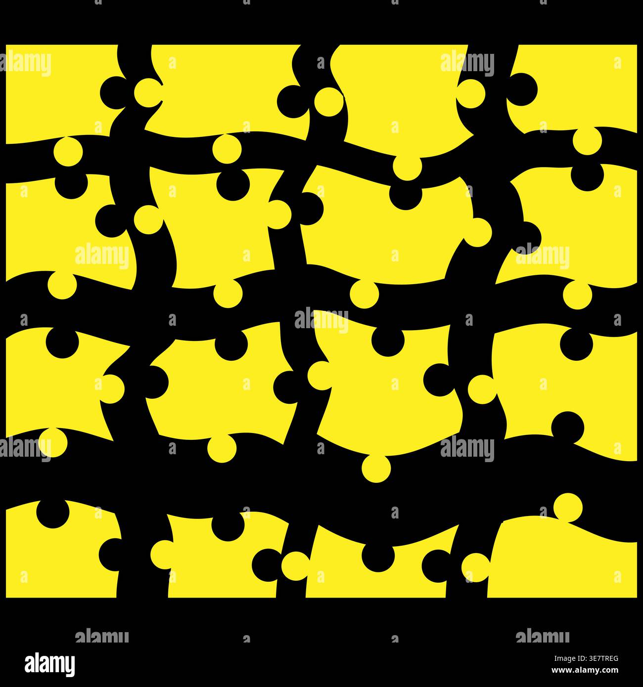 Wavy line pattern. Abstract curve Vector. Minimal motion stroke. Fluid black shape.  Stock Vector