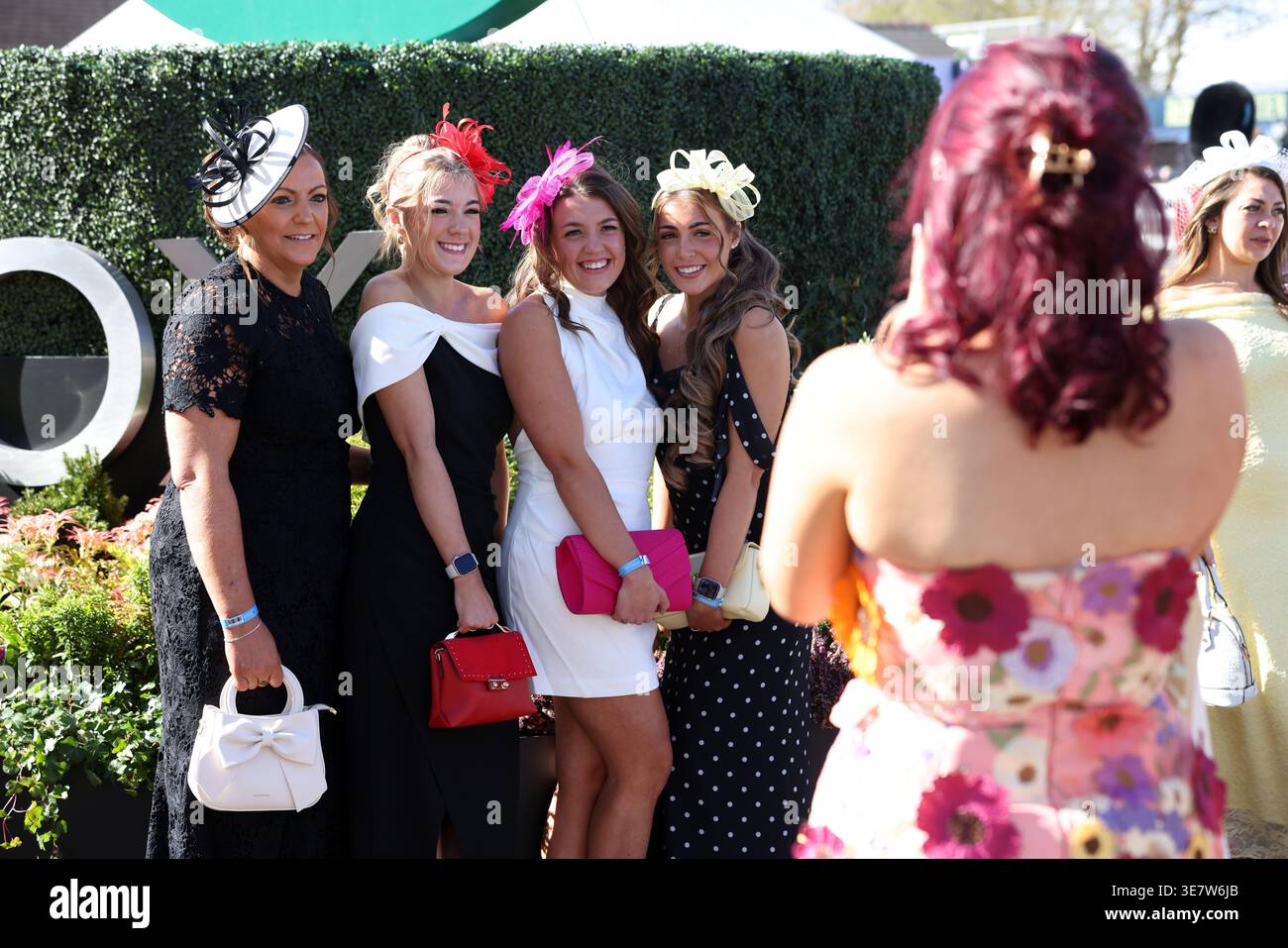 Randox Races Racegoers on day three of the Randox Grand National Festival 2026 at ...