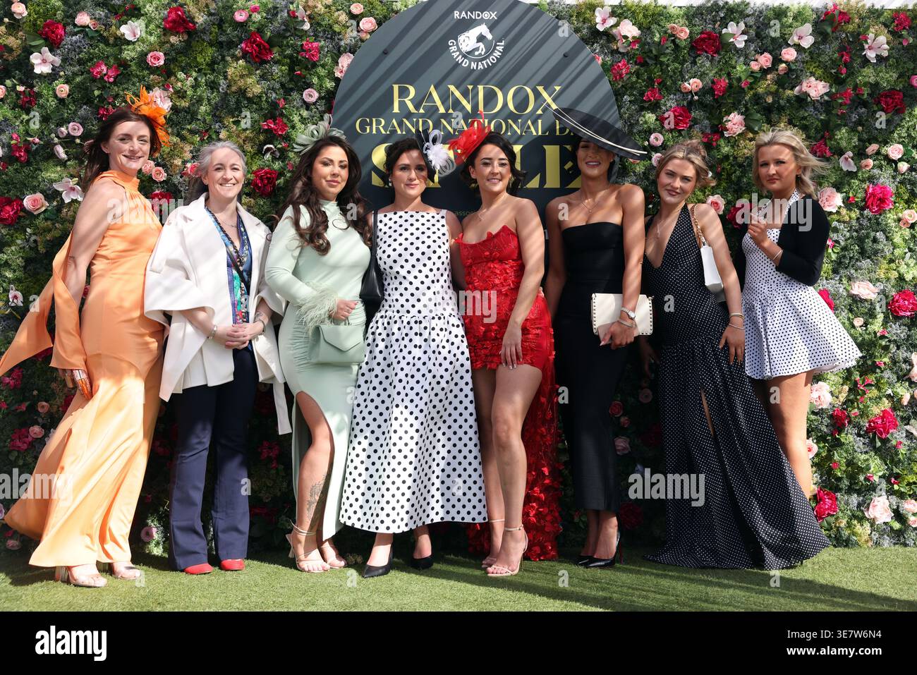 Randox Races Racegoers on day three of the Randox Grand National Festival 2026 at ...