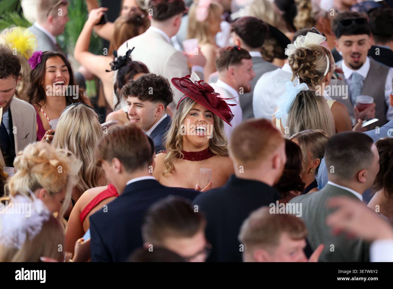 Randox Races Racegoers on day three of the Randox Grand National Festival 2026 at ...