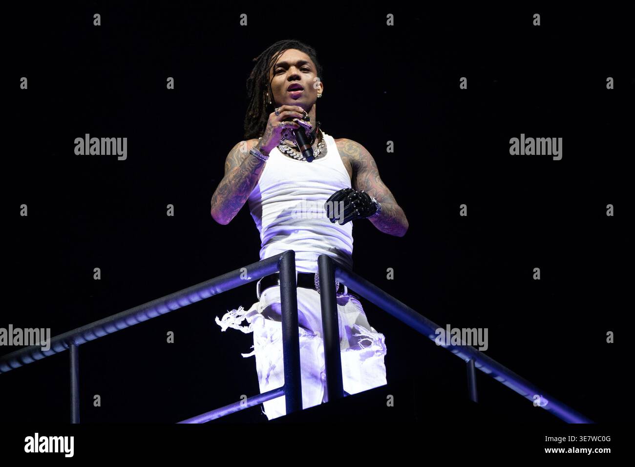 Swae Lee performs during the first weekend of Coachella Valley Music ...