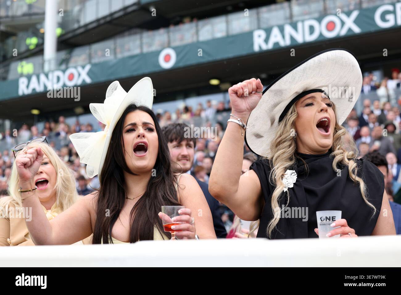 Randox Races Racegoers on day three of the Randox Grand National Festival 2026 at ...