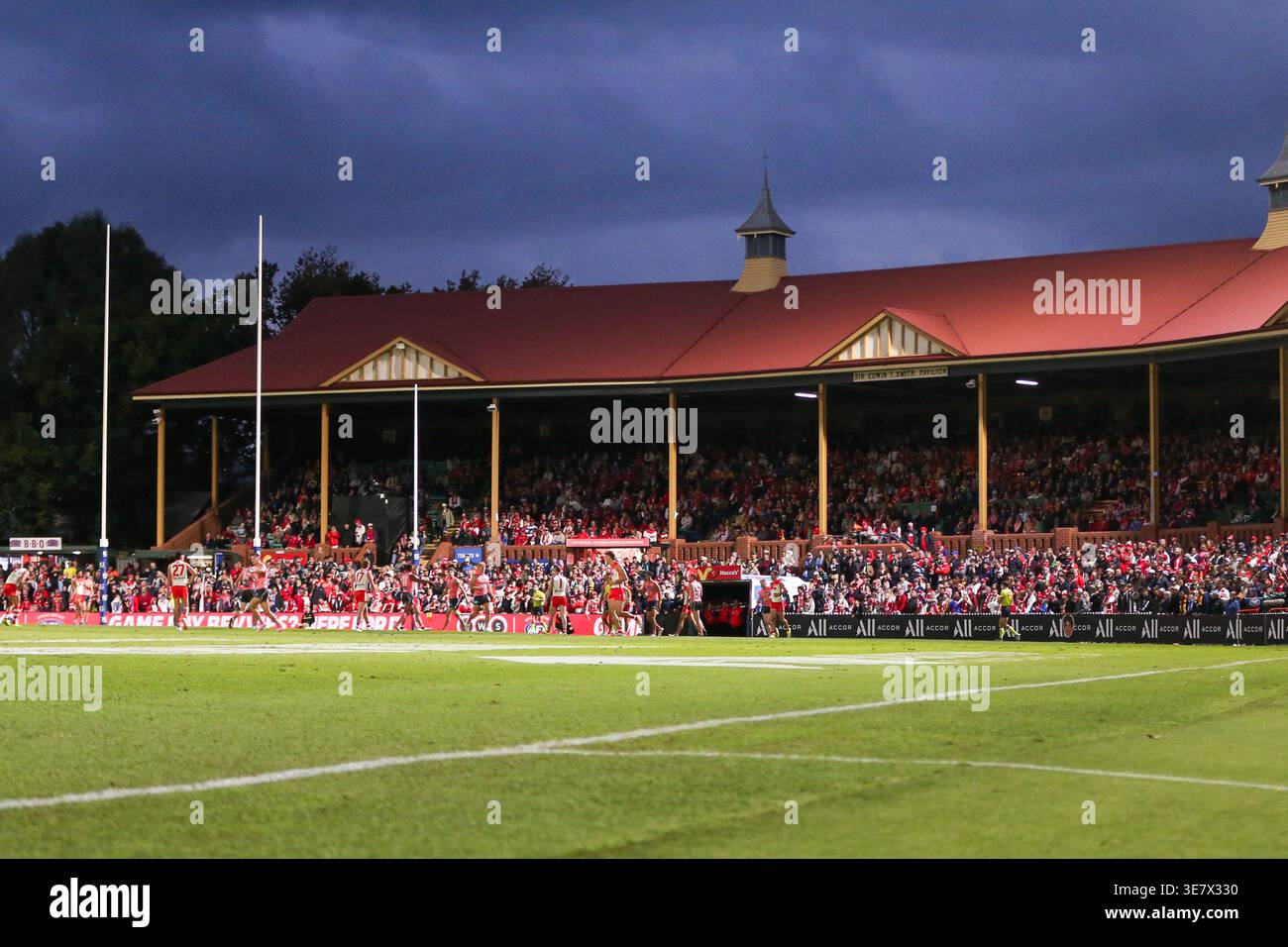 The Sir Edwin Smith Pavilion during the AFL Round 5 Gather Round match ...