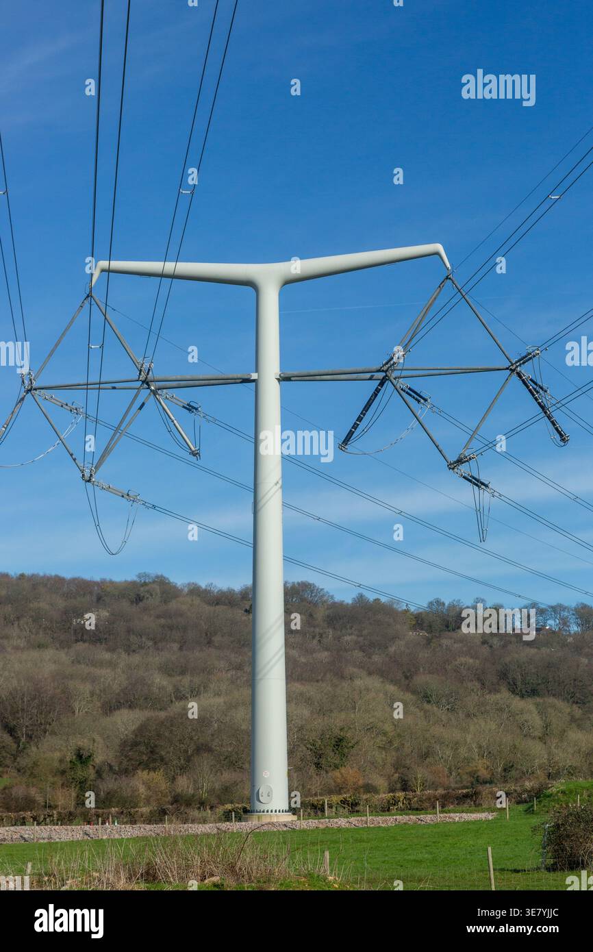 A T-Pylon, a modern electricity pylon designed by Danish architects ...